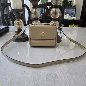 Tory Burch Beige Crossbody Bag